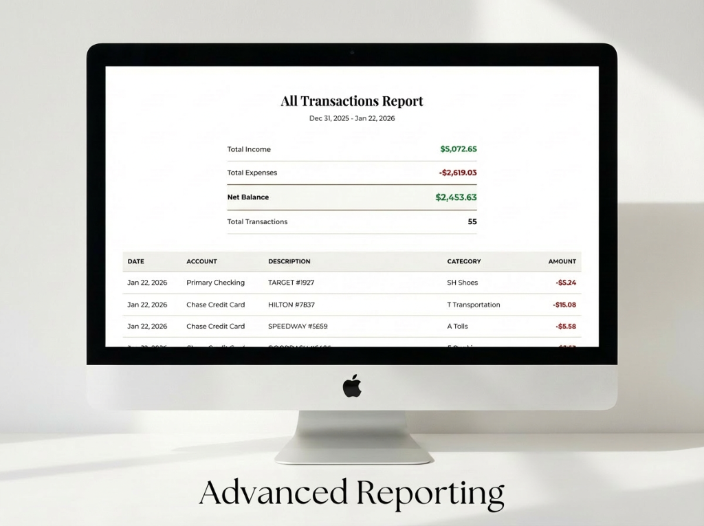 Advanced Reporting